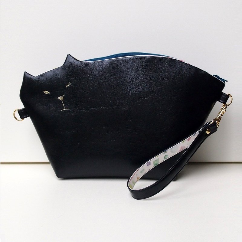 Cat No. clutch pochette 2way010 [MTO] - อื่นๆ - วัสดุอื่นๆ สีดำ