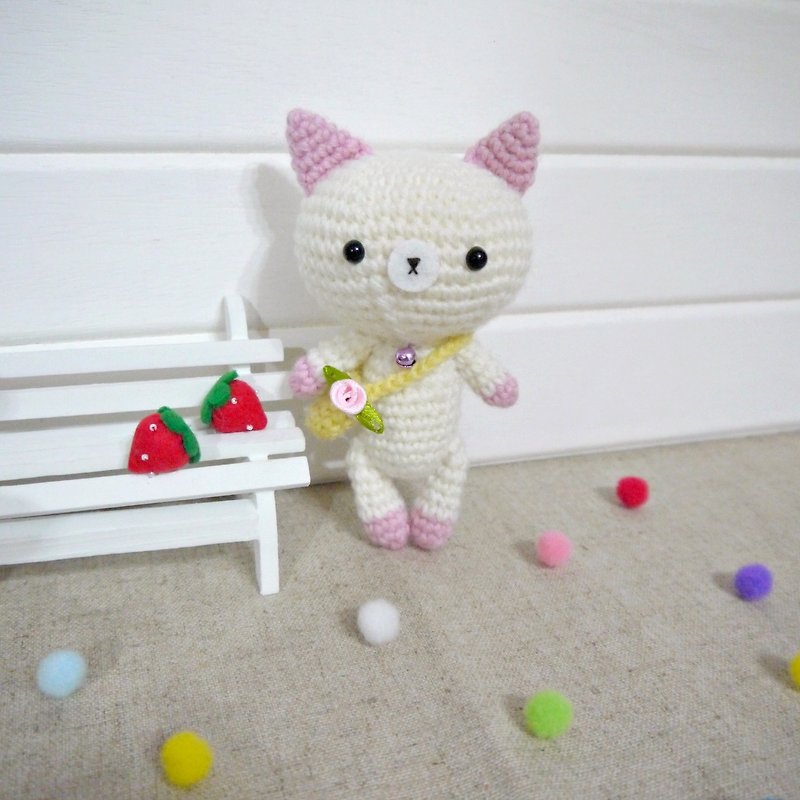 Backpack cat - Stuffed Dolls & Figurines - Other Materials 