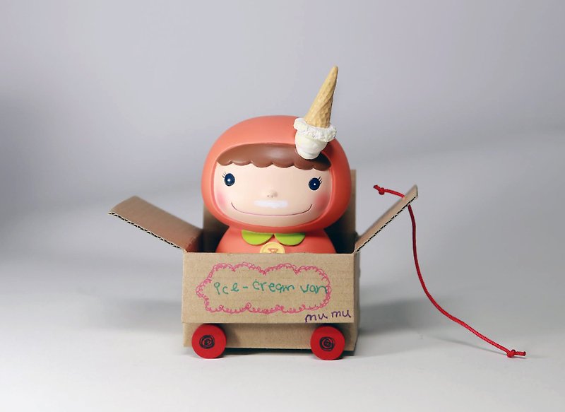 Fion KO: ice-cream mumu ice cream doll - Posters - Plastic Orange