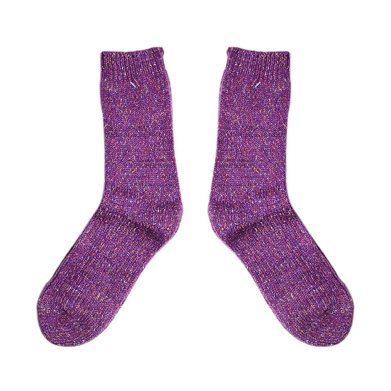 【4色】冬季禦寒最溫暖! // 羊毛厚織花點襪子 :::DAWN' make up your feet ::: - Socks - Other Materials Multicolor