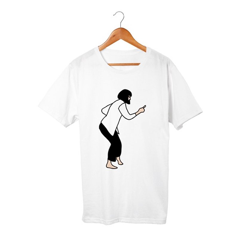 Mia T-shirt - เสื้อฮู้ด - ผ้าฝ้าย/ผ้าลินิน ขาว