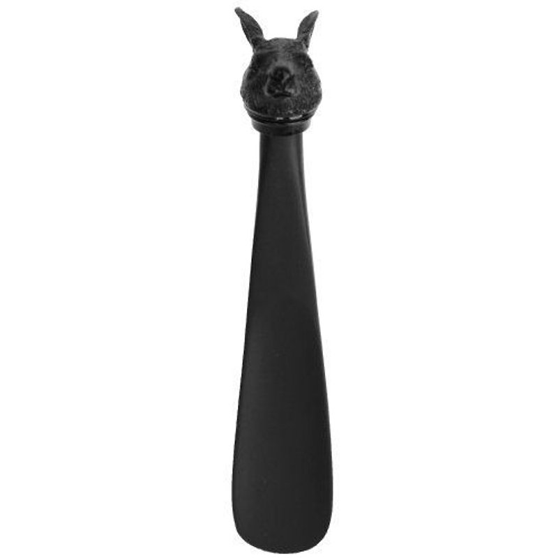 Japan Goodygrams animal shaped shoehorn (rabbit rabbit) - อื่นๆ - วัสดุอื่นๆ สีดำ