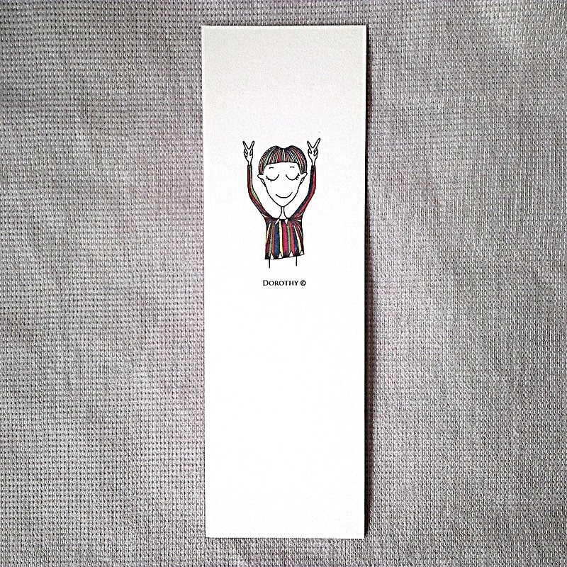 小さなブックマーク-008 - しおり - 紙 多色