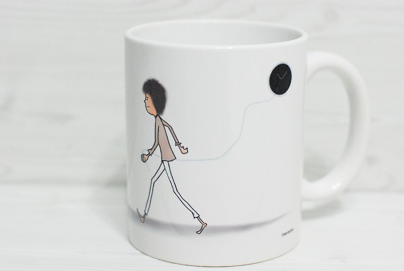[Mug Cup] Today is better than yesterday (customized) - Mugs - Porcelain White