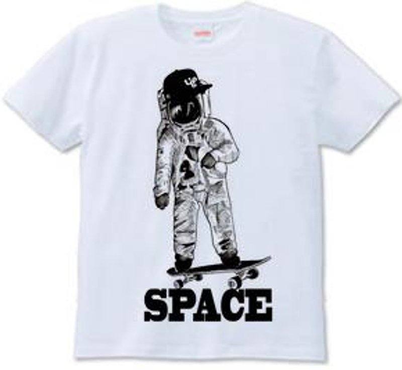 Space Skateboarder（6.2oz） - T 恤 - 其他材質 