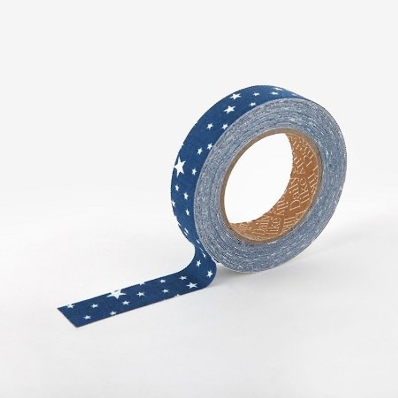 Dailylike single roll of cloth ribbon stick handle -Starry, E2D55453 - Washi Tape - Other Materials Multicolor