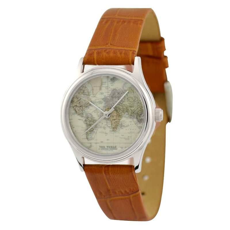 Mother's Day - Women's World Map watches - Women's Watches - Other Metals Khaki