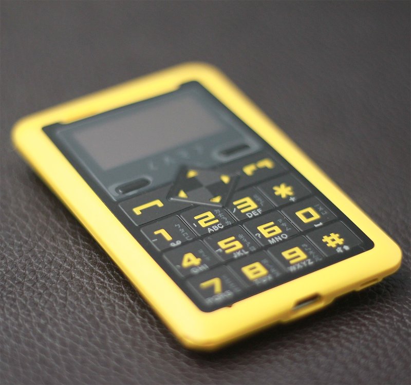 CARD Super Bluetooth dial-up (dazzling yellow) (This product is only available in Taiwan for paired smart phone Bluetooth dial-up use) - อื่นๆ - พลาสติก สีเหลือง