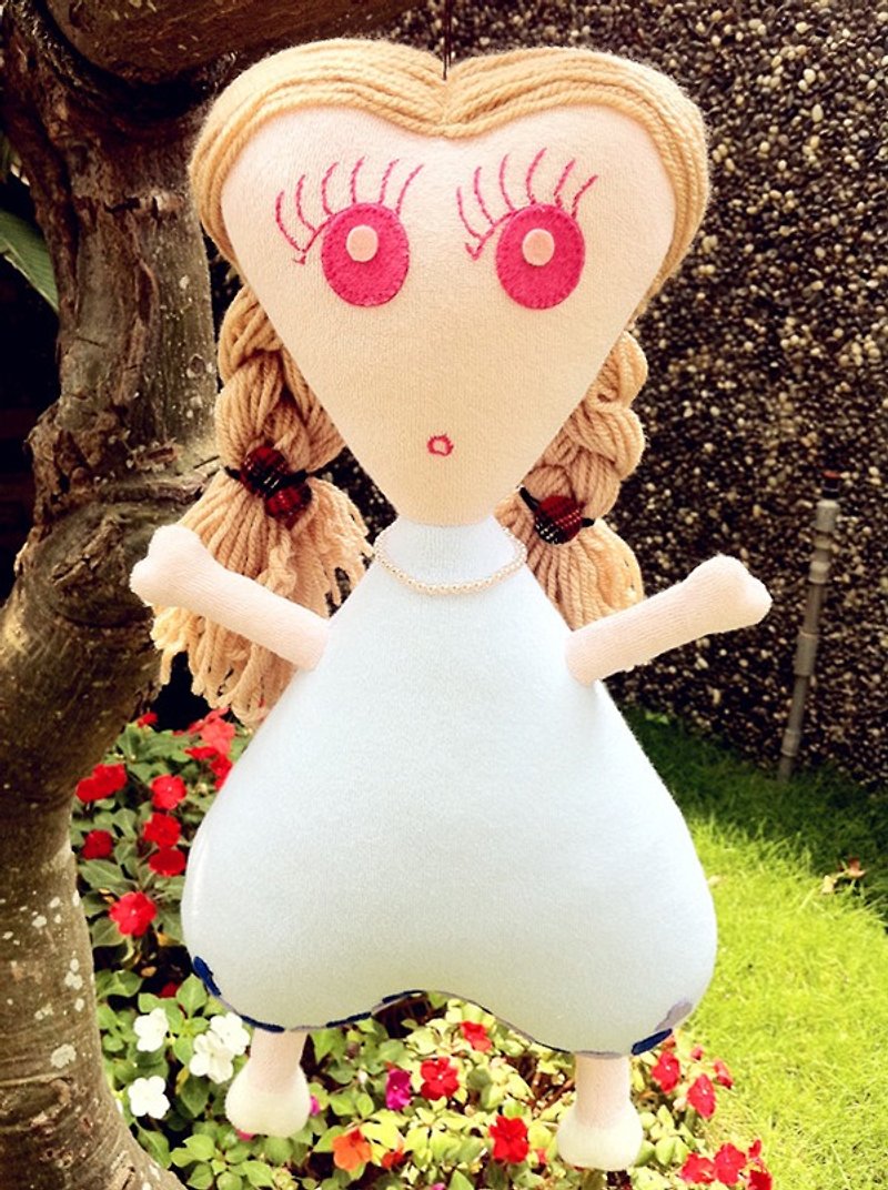 Go Baby-MiMi- Handmade rag doll - ตุ๊กตา - วัสดุอื่นๆ 