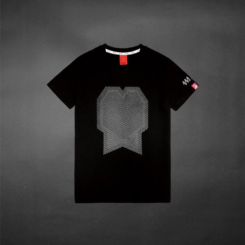 "H-ZOO" 2nd Anniv. LOGO Ver 3.0 - Women's T-Shirts - Cotton & Hemp Black