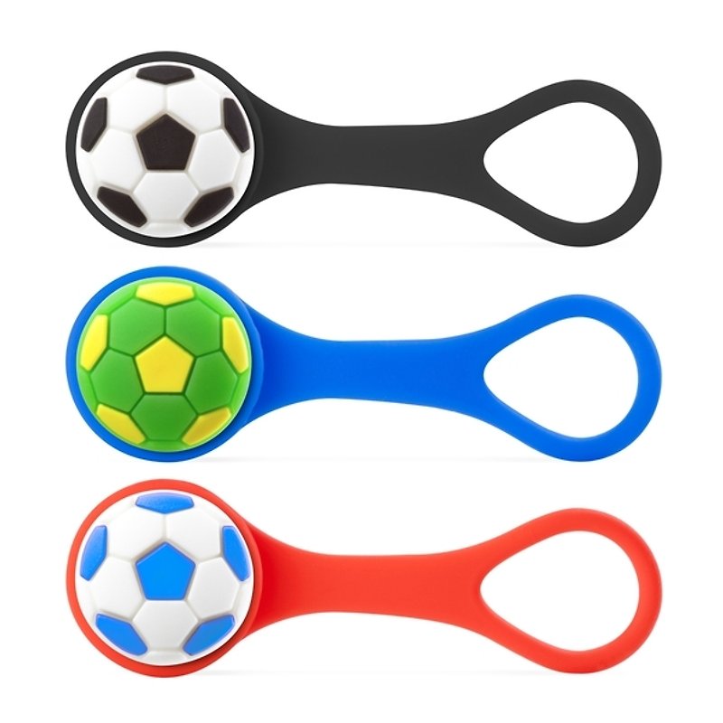 Q Cord Ties funny buckle Q Drawstring - Football - Other - Silicone Multicolor
