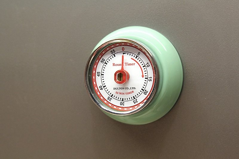 [SUSS] 日本Dulton計時器 倒數計數器 磁鐵 廚房廚用 復古質感工業風(草綠色)--現貨免運 - 時鐘/鬧鐘 - 其他材質 綠色