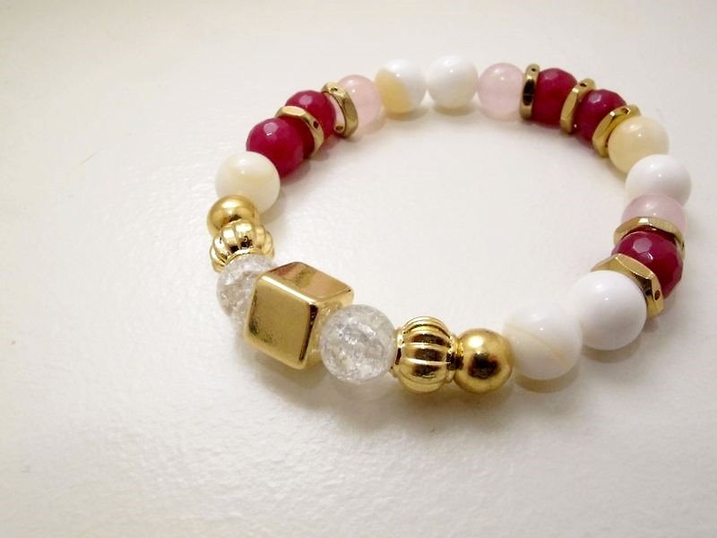 LadyLady hand made bracelets - Bracelets - Gemstone White