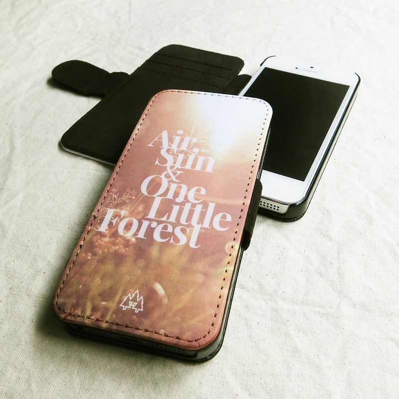 OneLittleForest - Original Mobile Case - iPhone 5, iPhone 5c, iPhone 4- dusk wilderness - เคส/ซองมือถือ - วัสดุอื่นๆ สีส้ม