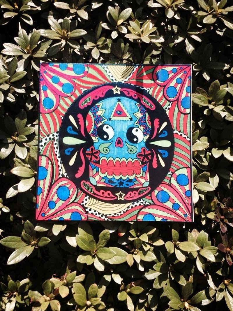 ✝新世紀概論第一課✝DAY OF THE DEAD SKULL - 筆記本/手帳 - 紙 多色