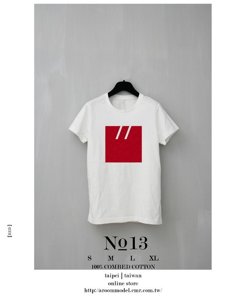 A ROOM MODEL - │ T-SHIRT COLLECTION │ NO.13 破壞 - Women's T-Shirts - Other Materials Black