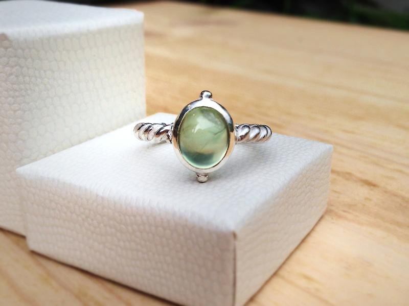 都會古典 葡萄石戒指 - 戒指 - 寶石 綠色