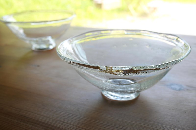 金まきの鉢 - 碗 - 玻璃 