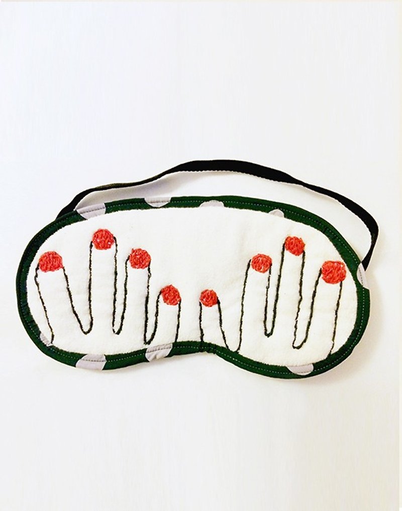 Hands milkfish sleep goggles - Other - Other Materials Green