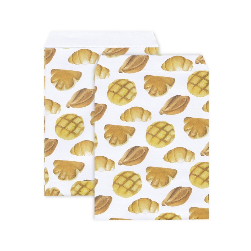 panda grocery store all kinds of bread patterns Valentine’s day gift packaging bags can also be envelope bags - Wood, Bamboo & Paper - Paper Blue