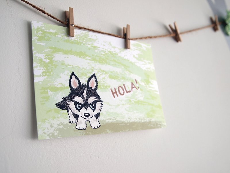 Postcard-Hola! Shiqi - การ์ด/โปสการ์ด - กระดาษ 
