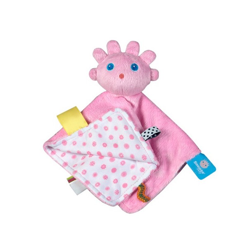 "Netherlands Snoozebaby" cloth doll comfort towel - ของเล่นเด็ก - ผ้าฝ้าย/ผ้าลินิน สึชมพู