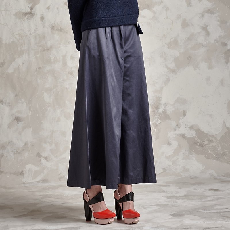 Three-dimensional discount wide pants/(FIT029C0257-S FIT029C0258-M - Women's Pants - Other Materials Blue