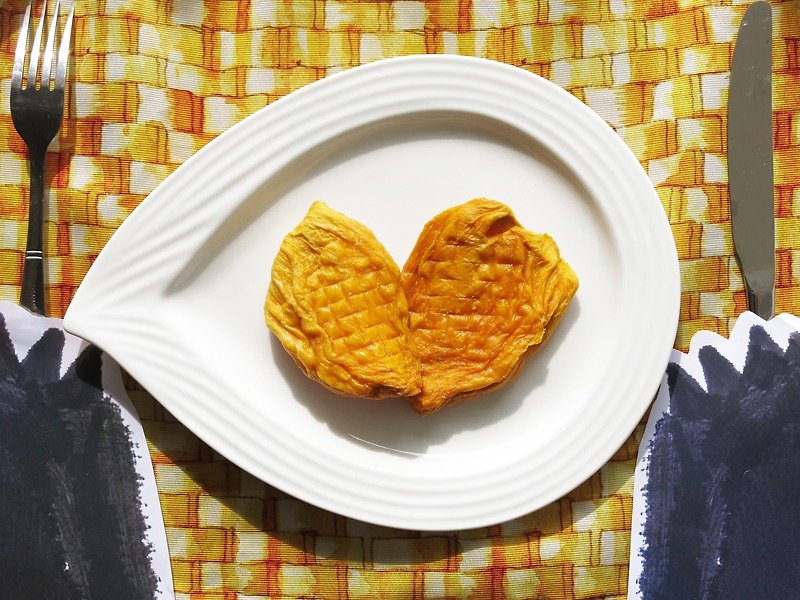 幸福果舖-手工原味愛文芒果乾分享包 - 水果乾 - 新鮮食材 橘色
