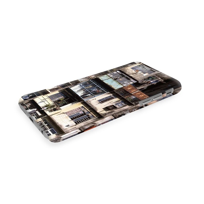 Hong Kong Old Building  3D Full Wrap Phone Case, available for  iPhone 7, iPhone 7 Plus, iPhone 6s, iPhone 6s Plus, iPhone 5/5s, iPhone 5c, iPhone 4/4s, Samsung Galaxy S7, S7 Edge, S6 Edge Plus, S6, S6 Edge, S5 S4 S3  Samsung Galaxy Note 5, Note 4, Note 3, - Other - Plastic 