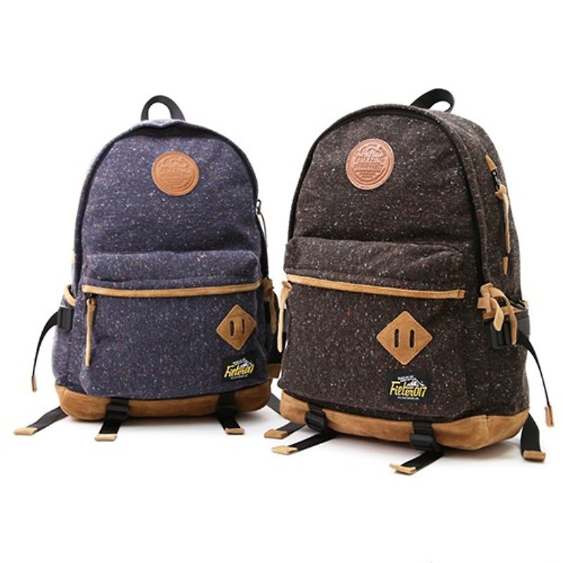 Filter017 Backpack - Series2 混紡毛料戶外後背包 - 後背包/書包 - 棉．麻 多色