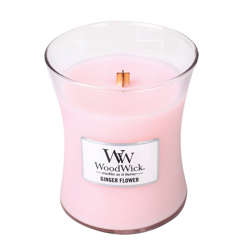 WW 10 oz classic fragrance candles - pink ginger flowers - เทียน/เชิงเทียน - ขี้ผึ้ง สึชมพู