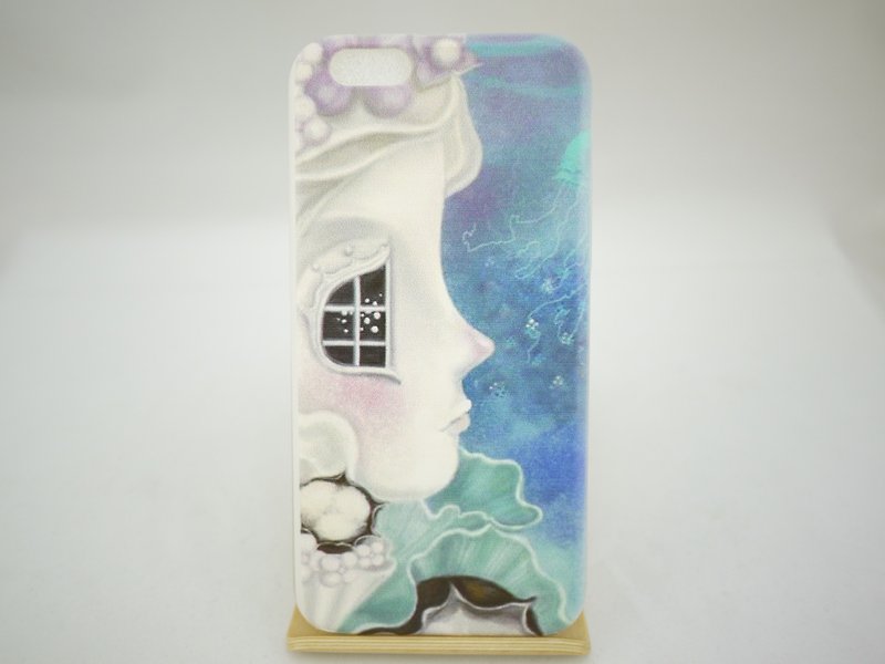 Hand-painted Love series - read your -tinting Lin Wenting "iPhone / Samsung / HTC / LG / Sony / millet" TPU phone case - Phone Cases - Silicone Blue