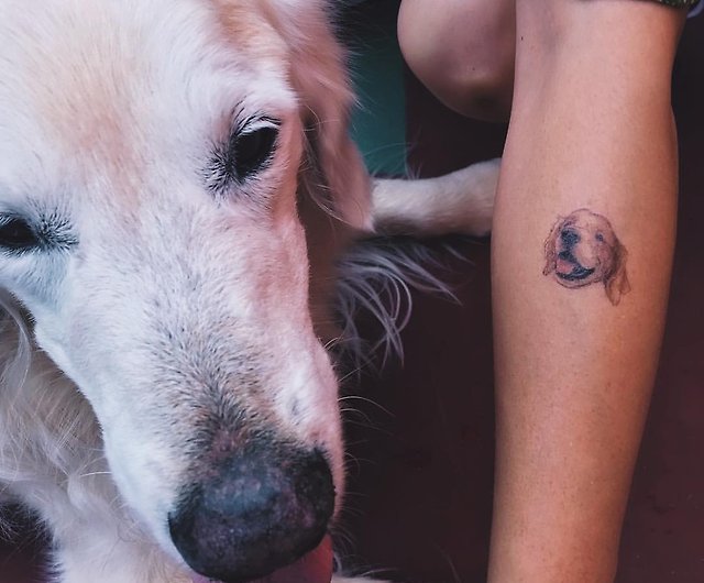 15 Trending Golden Retriever Tattoo Images You Will Appreciate  PetPress