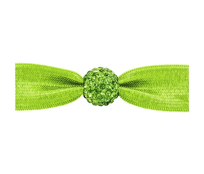 EMI❤JAY 水晶髮飾環  Green Apple   - 髮飾手環 - 髮夾/髮飾 - 其他材質 綠色