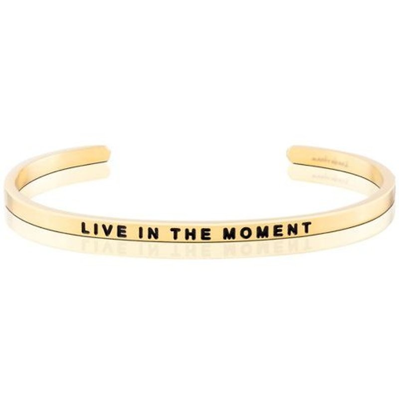 Mantraband - LIVE IN THE MOMENT - Bracelets - Other Metals Multicolor