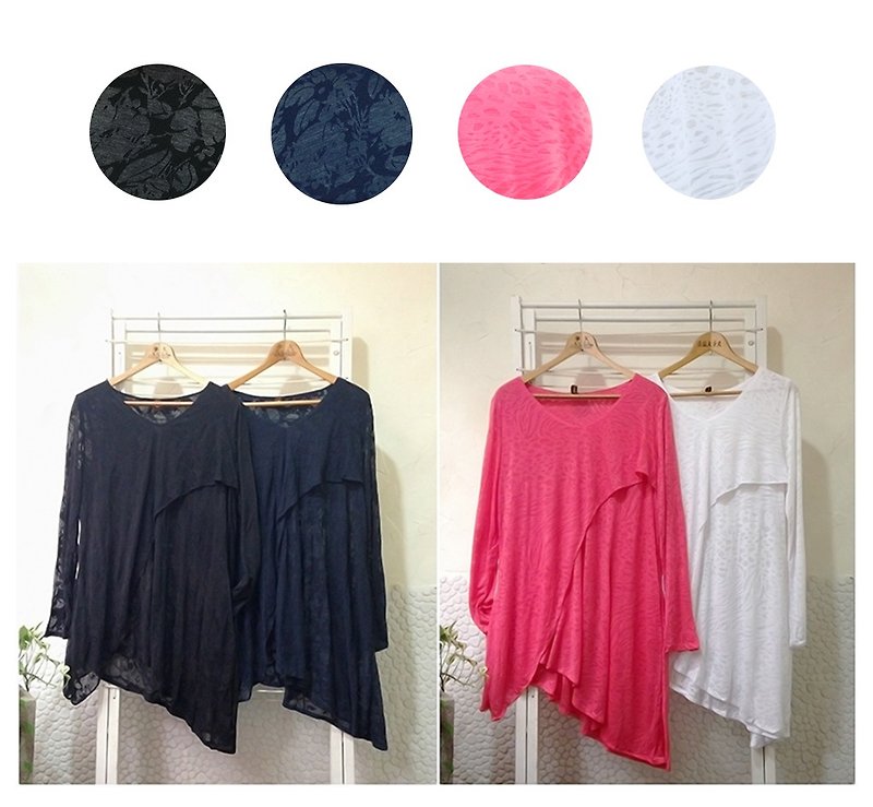 Xi - Lycra cotton hollow dress - spot black - เสื้อผู้หญิง - ผ้าฝ้าย/ผ้าลินิน สีดำ