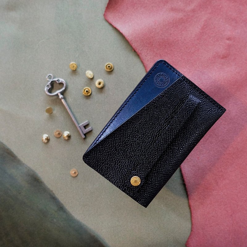 isni pull & push key bag special three-dimensional shape design - Keychains - Genuine Leather Multicolor