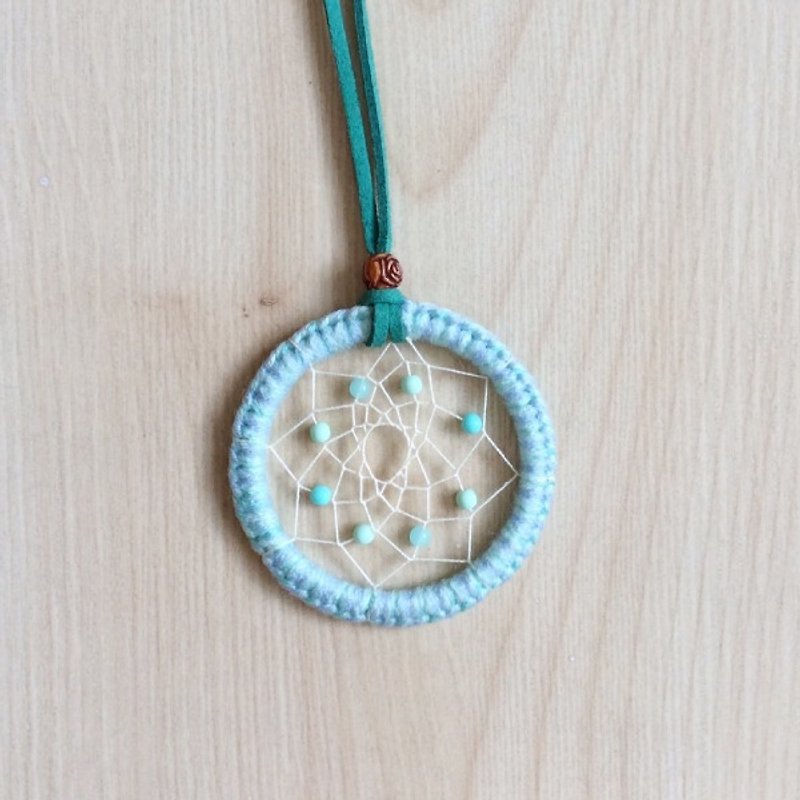 [DreamCatcher. Dreamcatcher] Only you can fly - Necklaces - Other Materials Multicolor