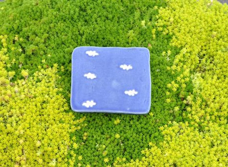 Sora plate [for for Coaster display] - Small Plates & Saucers - Other Materials Blue