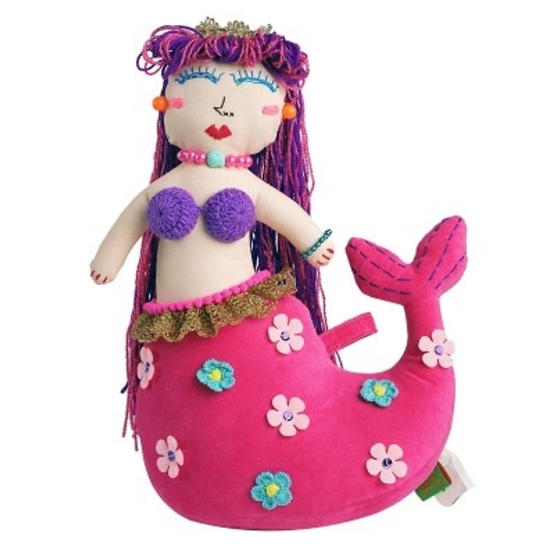 GINGER│ Designed in Denmark and made in Thailand-handmade mermaid doorstop in two colors - Items for Display - Cotton & Hemp 