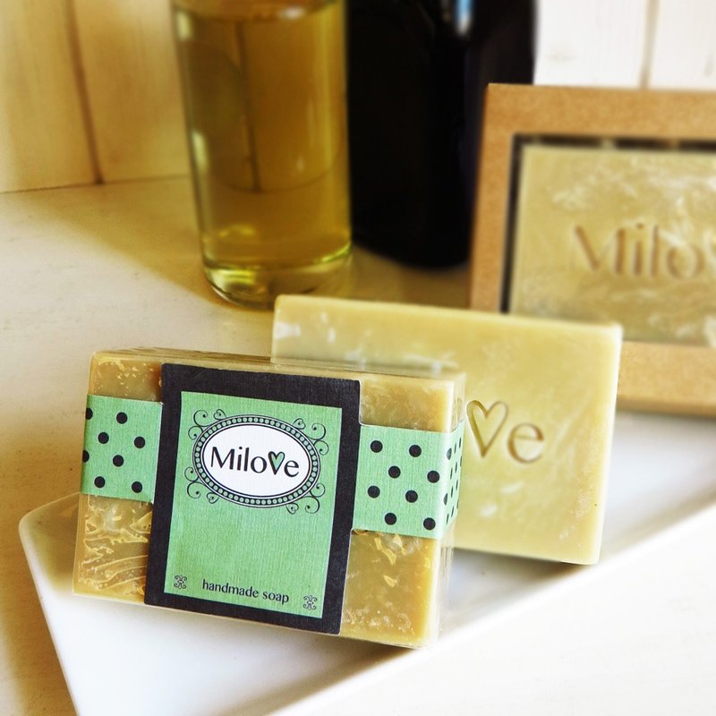 酪梨艾草皂 soap 客製化手工皂 - 肥皂/手工皂 - 其他材質 
