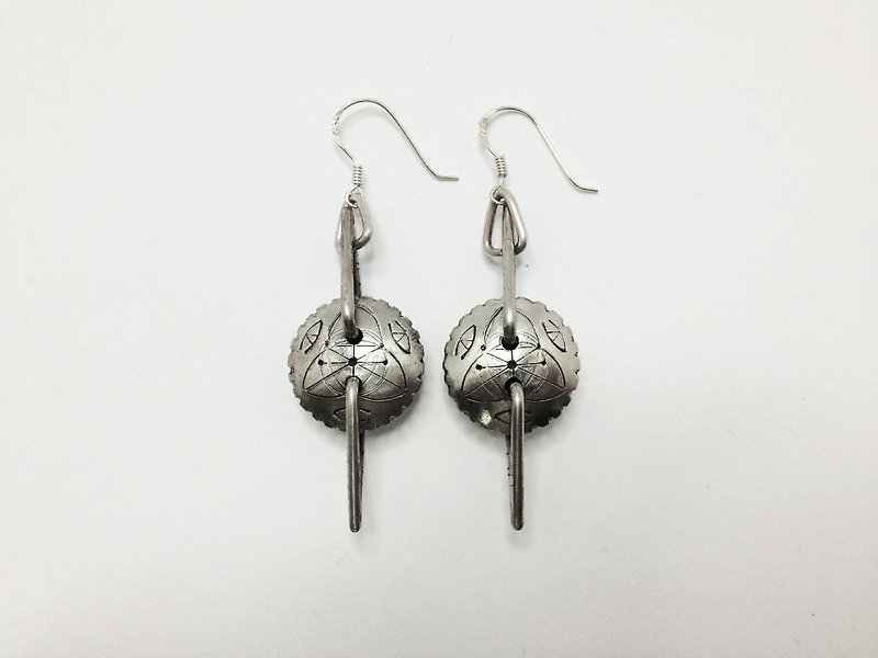 Geometry 2·Pure Silver Dangle Earrings | Geometry - Earrings & Clip-ons - Other Metals Gray