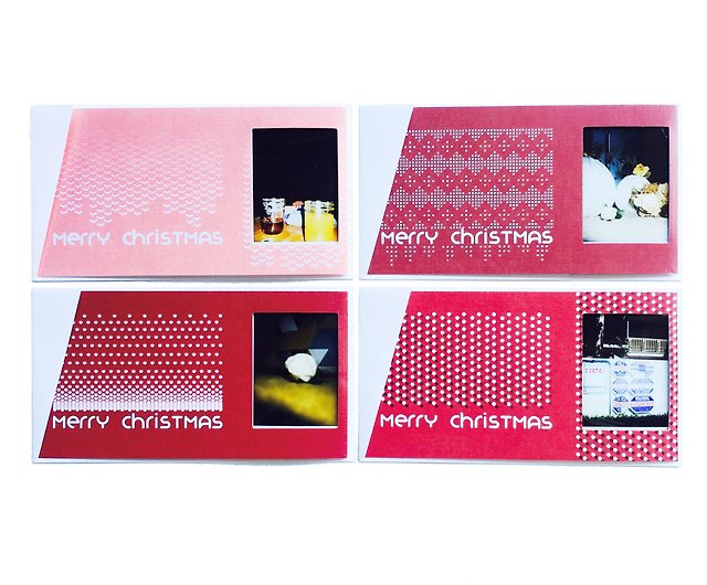 ピンカード クリスマスカードは送料無料です ポラロイドフォトフレームカード クリスマスカード クリスマスカード プレゼント交換 クリスマス ショップ Art Vibe By Pinwoo カード はがき Pinkoi