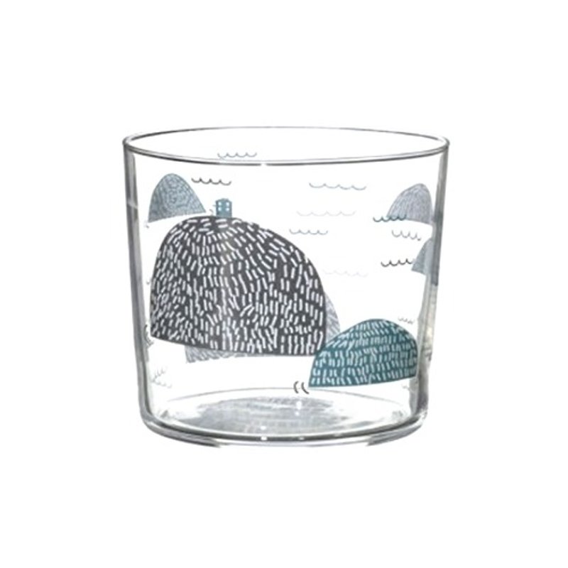 On The Rocks Glass | Donna Wilson - Teapots & Teacups - Glass Gray