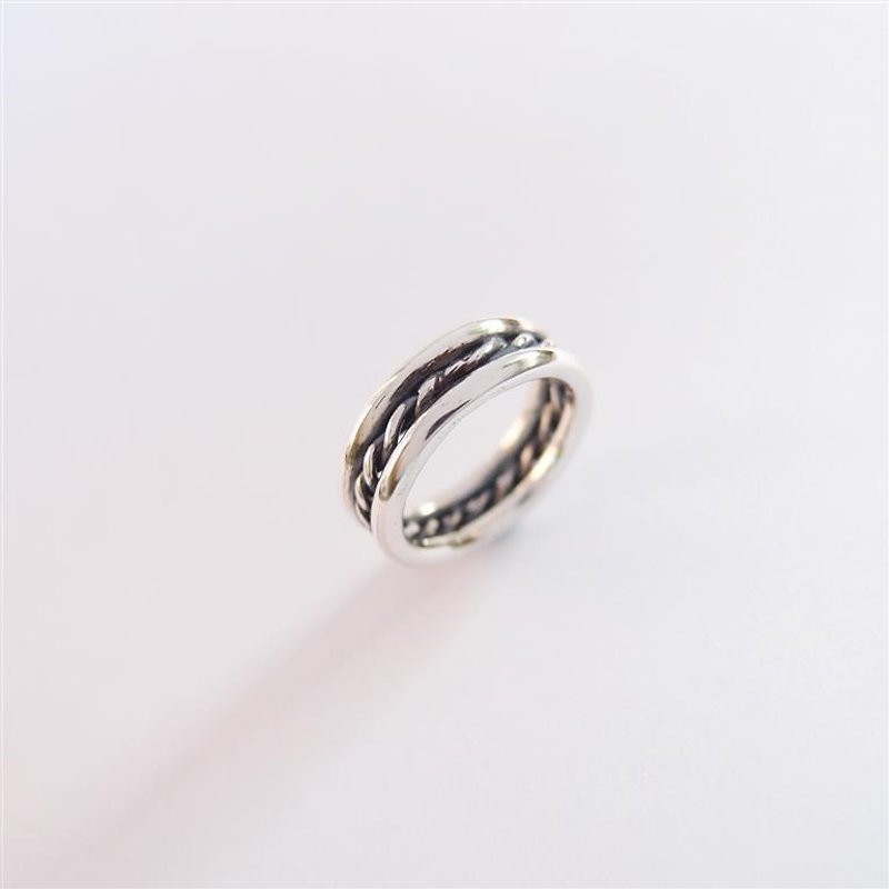 Sterling Silver Ring B, paragraph (single price) - แหวนทั่วไป - โลหะ 