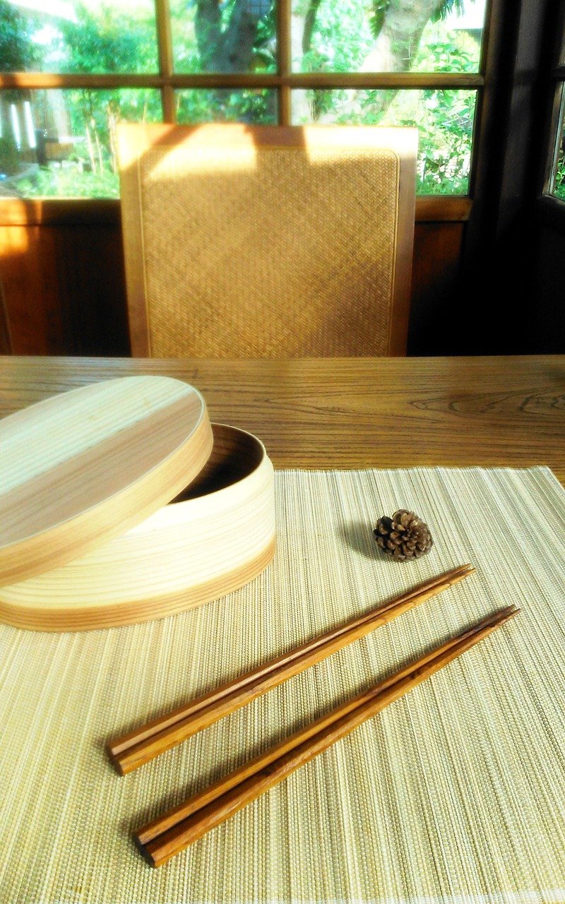 [Date] First ya ‧ lacquer paint wood swab / handmade lacquer chopsticks daily - Chopsticks - Wood Brown