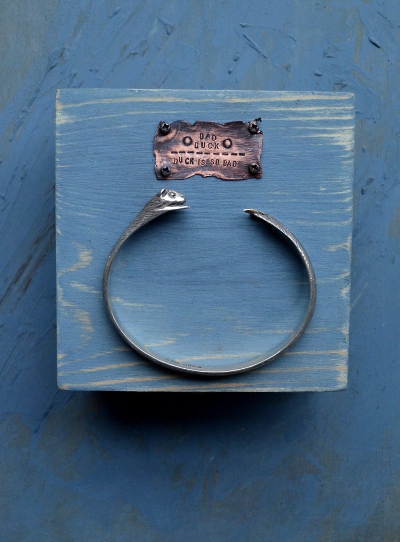 ▽- Ferret -▽925 silver / bracelet / - สร้อยข้อมือ - โลหะ สีน้ำเงิน