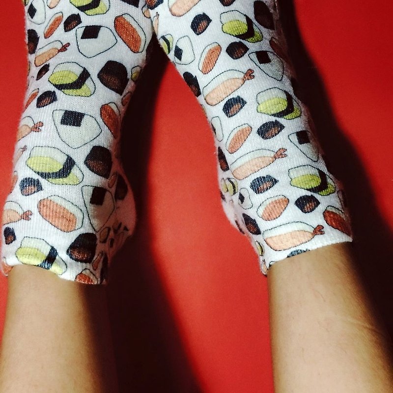 Sushi socks - ถุงเท้า - ผ้าฝ้าย/ผ้าลินิน 