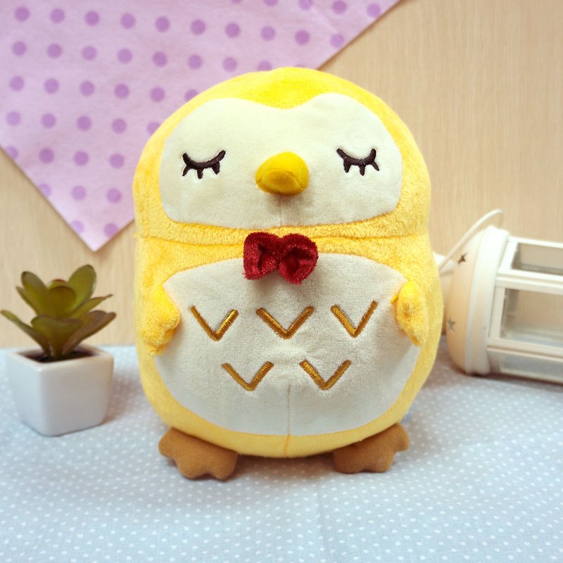 Owky Plush (E014SQT) - Stuffed Dolls & Figurines - Other Materials Yellow