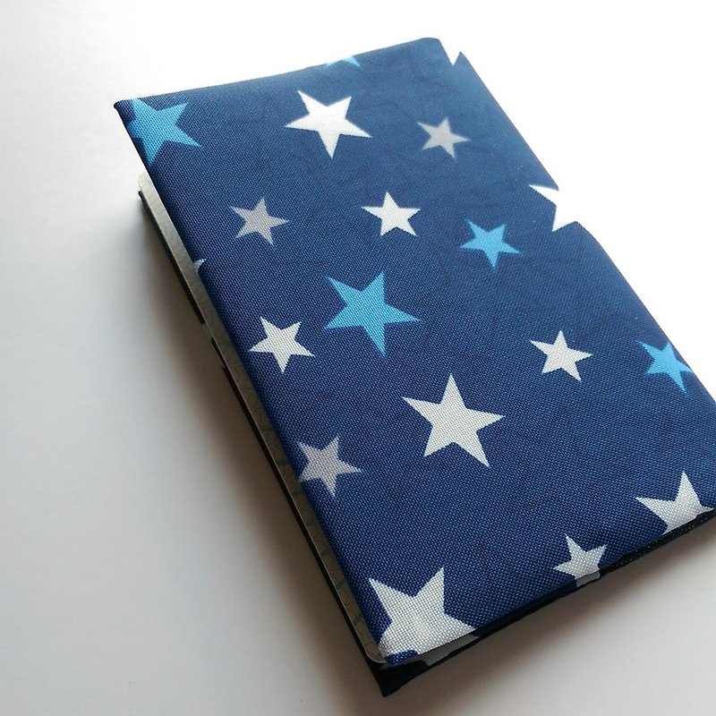 純手工 星星護照套 護照夾 - 護照套 - 其他材質 藍色